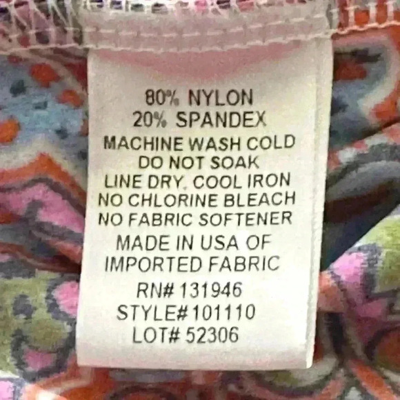 JUDE CONNALLY Beth Dress  Sleeveless Multicolor Paisley Sheath  Women’s S - Picture 7 of 7